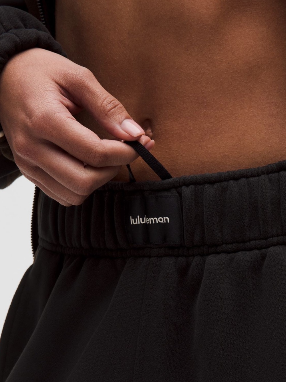 Lululemon Steady State Oversized Track Pant & Pullover - Black/ Walnut Stripe - Picture 8 of 12